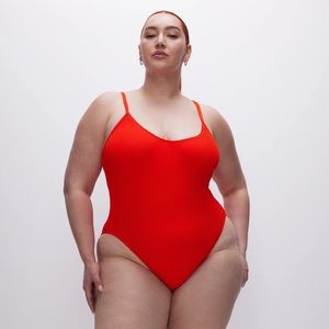 The Always Fits One-Piece by Good American - Bright Poppy Red